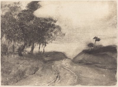La strada (La route) da Edgar Degas